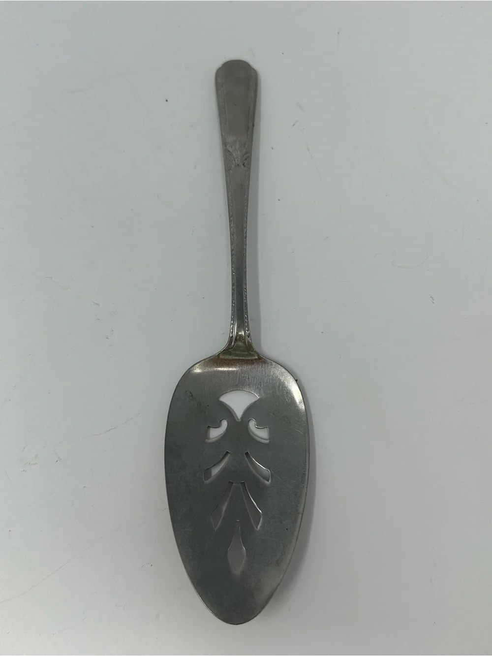 Vintage Stainless Steel Dessert/Cake/Pie Server Spoon Japan A1